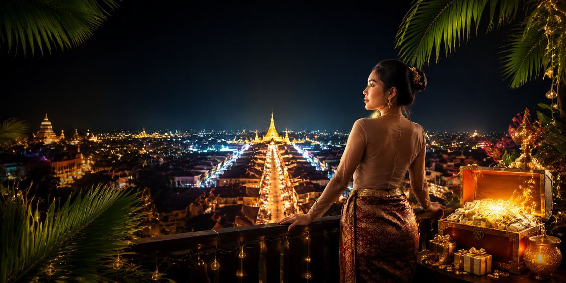 မြန်မာနိုင်ငံက ကမ်းခြေတွင် ဖုန်းဖြင့် အွန်လိုင်းကာစီနို ကစားခြင်း